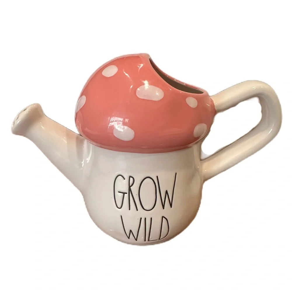 Rae Dunn Ceramic Mushroom Watering Can‎ 